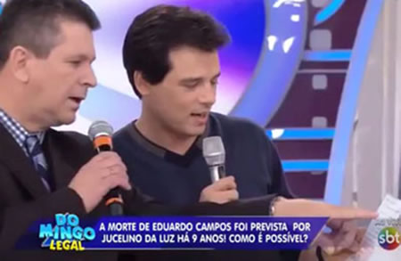 jucelino entrevistado domingo legal