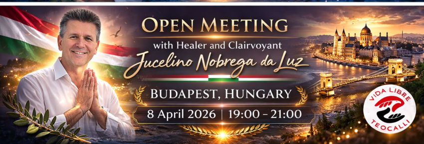 ジュセリノ・ルスのセミナー、スピリチュアルな方向性、ヒーリング、そして教え